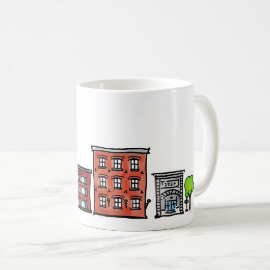 DUMBO Brooklyn Tasse (VorderseiteRechts)