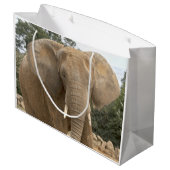 Dumbo-Geschenktasche Große Geschenktüte (Rückseite Schrägansicht)