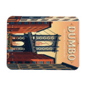 Dumbo New York State Magnet (Horizontal)