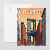 Dumbo New York State Postkarte (Vorne/Hinten)