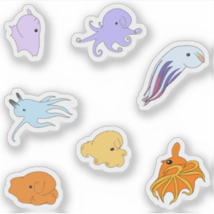 Dumbo Octopus Aufkleber