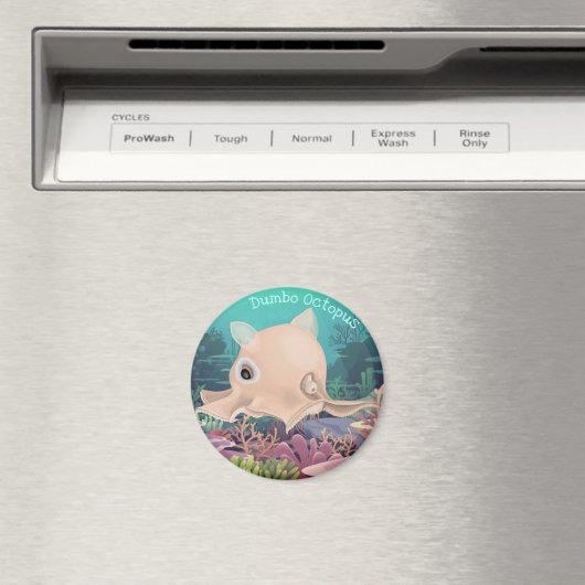 Dumbo Octopus Magnet (In Situ (Geschirrspüler))