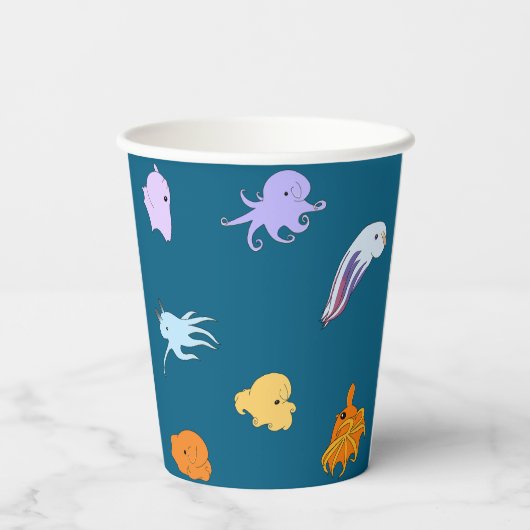 Dumbo Octopus Pappbecher (Rückseite)