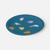 Dumbo Octopus Pappteller (Schrägansicht)