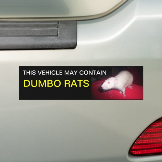 Dumbo-Ratten-Autoaufkleber Autoaufkleber (Auf Auto)