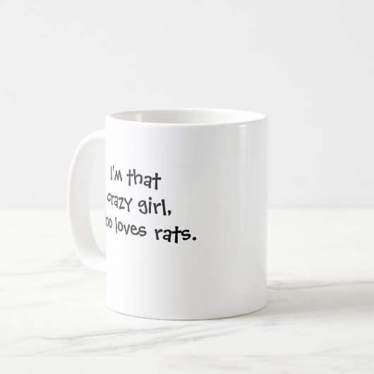 Dumbo Ratten-Tasse Kaffeetasse (Vorderseite Links)