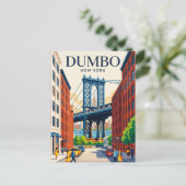 Dumbo USA Postkarte (Stehend Vorderseite)