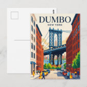 Dumbo USA Postkarte (Vorne/Hinten)