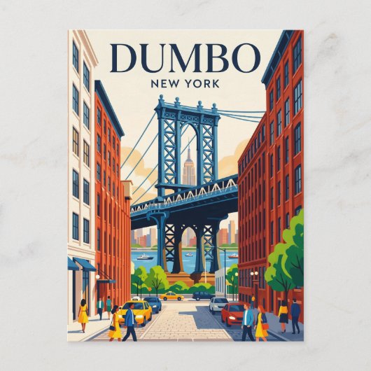 Dumbo USA Postkarte (Vorderseite)
