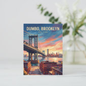 Dumbo USA Postkarte (Stehend Vorderseite)
