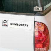 Dumbocrat Autoaufkleber (Auf Lkw)