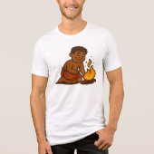 Dumi Fire Keeper Tri-Blend Shirt (Vorderseite)