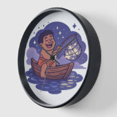 Dumi Fisher of Stars Clock Uhr (Winkel)