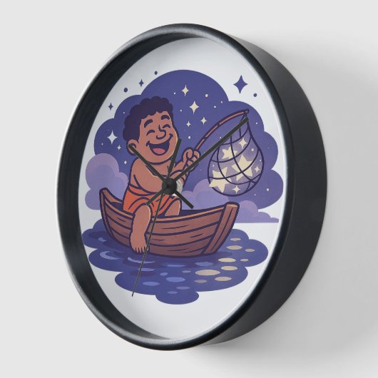 Dumi Fisher of Stars Clock Uhr (Winkel)