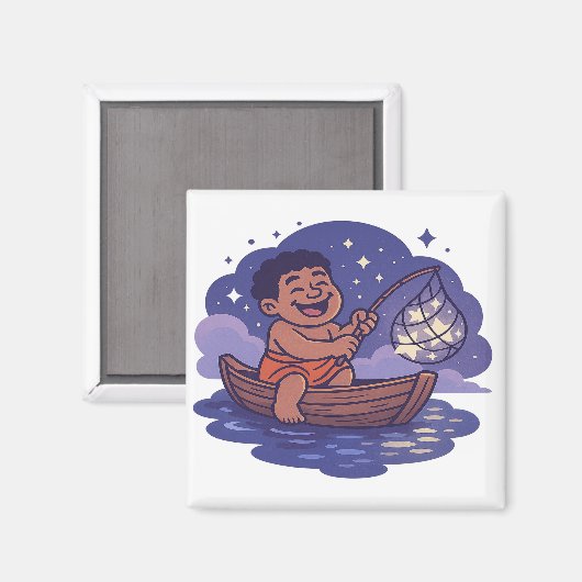 Dumi Fisher of stars Magnet (Vorderseite/Rückseite)