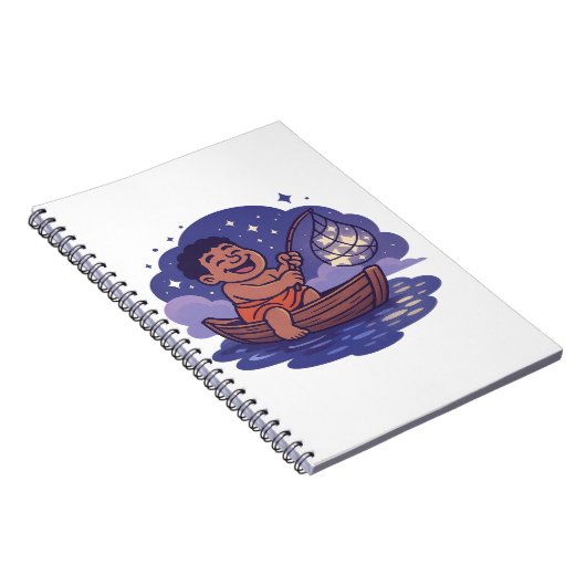 Dumi Fisher of stars Notizblock (Rechte Seite)