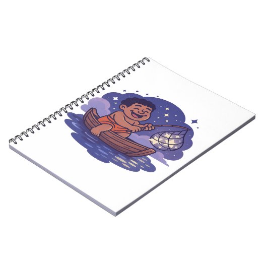 Dumi Fisher of stars Notizblock (Linke Seite)