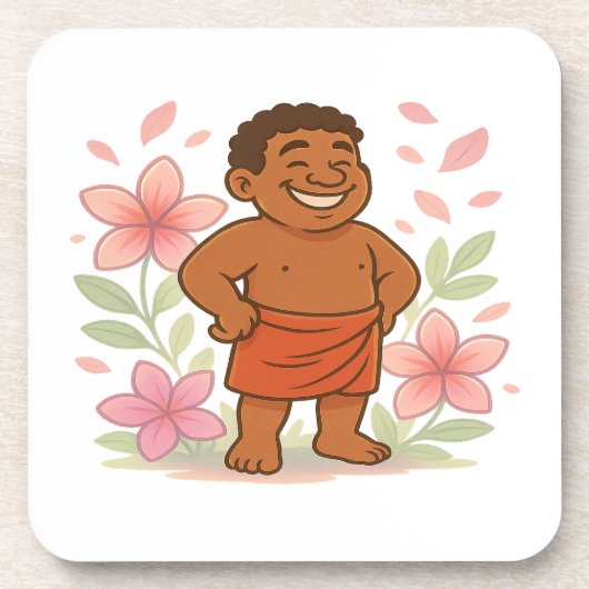 Dumi Flower spirit Getränkeuntersetzer (Vorderseite)