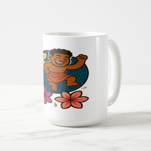 Dumi Happy Dancer Kaffeetasse (VorderseiteRechts)
