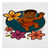 Dumi Happy Dancer Poster (Vorderseite)