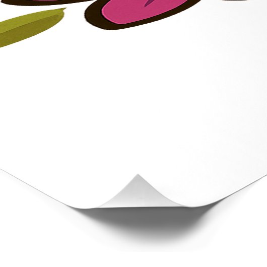 Dumi Happy Dancer Poster (Ecke)