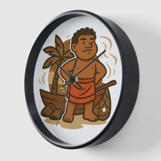 Dumi Island Guardian Clock Uhr (Winkel)