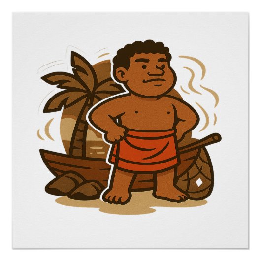 Dumi Island Guardian Poster (Vorderseite)