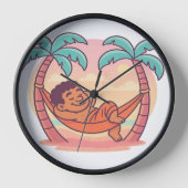 Dumi Palm Dreamer Clock Uhr (Vorderseite)