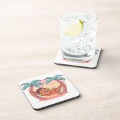 Dumi Palm Dreamer Getränkeuntersetzer (Rechte Seite)