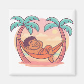 Dumi Palm Dreamer Magnet (Vorne)