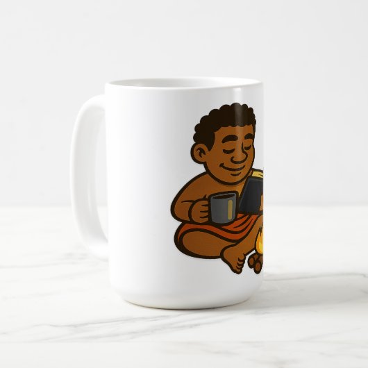 Dumi’s Storyteller Kaffeetasse (Vorderseite Links)