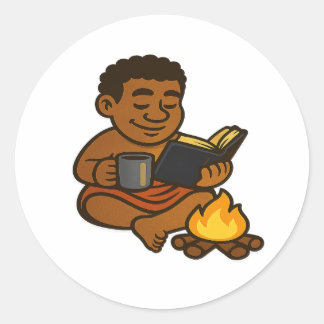 Dumi’s Storyteller Runder Aufkleber