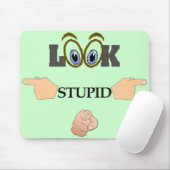 Dumm aussehendes Mauspad (Mit Mouse)