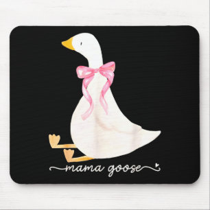 Dumm Mama Gans Papa Gans passende Gans Familie Mousepad