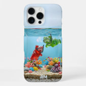 Dumm Schwimmende Gummibären Benutzername iPhone Hülle (Rückseite)