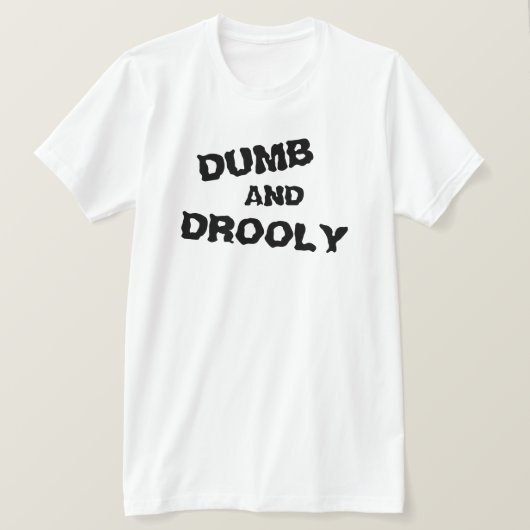 Dumm und Dooly T-Shirt (Design vorne)