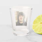 Dumm und sabbernd schnapsglas (Rückseite)