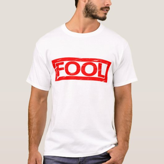 Dumme Briefmarke T-Shirt (Vorderseite)