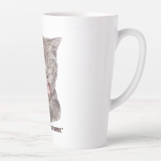 dumme Katze Milchtasse (Rechts)