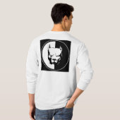 Dumme Leute des Verbots, NICHT HUNDE! T-Shirt (Schwarz voll)