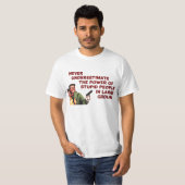 Dumme Leute, große Gruppen T-Shirt (Vorne ganz)