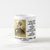 Dumme Leute sind im Allgemeinen konservatives Kaffeetasse (Mittel)