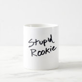 dumme Rookiekaffee-Tasse Kaffeetasse (Mittel)