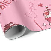 dumme Schädelherzen gegen Valentin Geschenkpapier (Rolleneckpunkt)