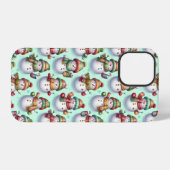 Dümme Schneemänner iPhone Hülle (Rückseite (Horizontal))
