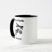 Dumme Tasse der Hurts-(ich weiß) (Vorderseite Links)