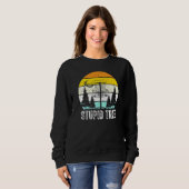Dumme Tree Disc Golf Sweatshirt (Vorne ganz)