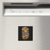 Dummer Angestellter Lustiger Bürohumor  Magnet (In Situ (Geschirrspüler))
