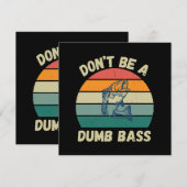 Dummer Bass (Vorne/Hinten)