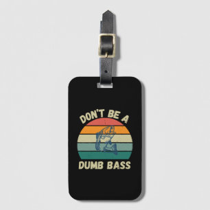 Dummer Bass Gepäckanhänger